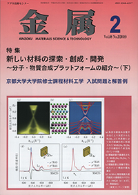 金属Vol.88 No.2表紙