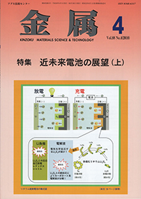 金属Vol.88 No.4表紙