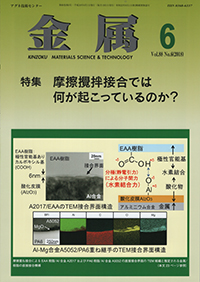 金属Vol.88 No.6表紙