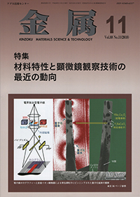 金属Vol.88 No.11表紙