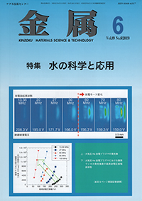 金属Vol.89 No.6表紙