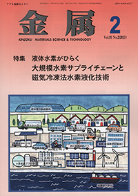 金属Vol.91 No.2表紙
