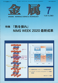 金属Vol.91 No.7表紙