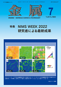 金属Vol.93 No.7表紙