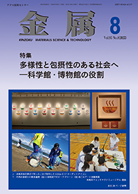 金属Vol.93 No.8表紙