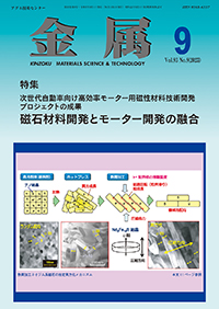 金属Vol.93 No.9表紙