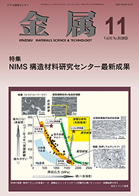 金属Vol.93 No.11表紙