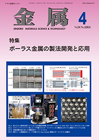 金属Vol.94 No.4表紙