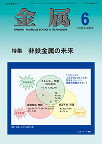 金属Vol.94 No.6表紙