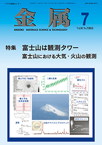 金属Vol.94 No.7表紙