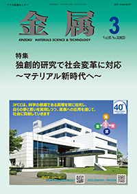 金属Vol.95 No.3表紙
