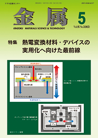 金属Vol.95 No.5表紙