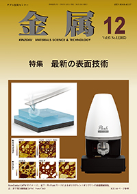 金属Vol.95 No.12表紙