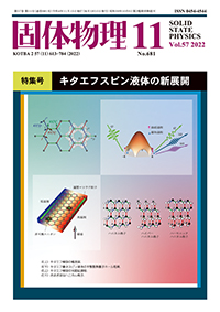 固体物理Vol.57 No.11表紙